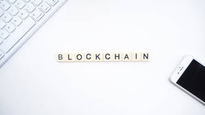 Blockchain Text Cryptocurrency Wallpaper