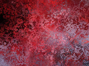 Blood Red Abstract Painting Wallpaper
