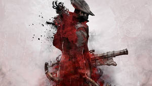 Bloodborne Bloody Hunter Art Wallpaper