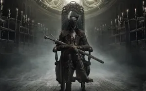 Bloodborne Lady Maria Statue Wallpaper