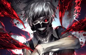 Download free Kaneki Ken Vector Under Blue Sky Wallpaper 