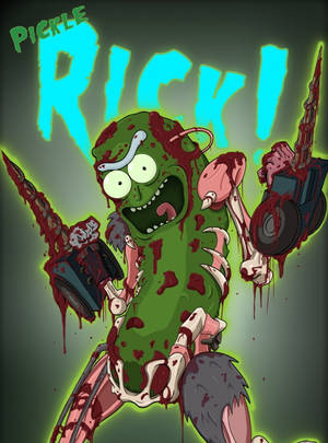 Bloody Rick In Rat Suit Wallpaper
