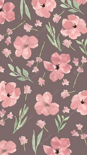 Blooming Bouquet Of Perfectly Pink Floral Delights Wallpaper