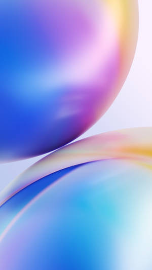 Blue And Purple Globes 4k Ultra Iphone Wallpaper