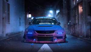 Blue And Purple Jdm Car Wallpaper