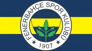 Blue And Yellow Striped Fenerbahce Wallpaper