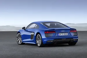 Blue Audi R8 Car Wallpaper