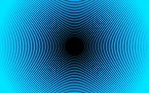 Blue Black Spirals Cool Optical Illusions Wallpaper