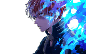 Blue Boy Shoto Flame Wallpaper