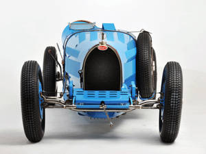 Blue Bugatti Type 35 Front Iphone Wallpaper