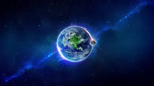 Blue Earth 1920x1080 Hd Space Wallpaper