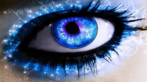 Blue Eye 3d Laptop Wallpaper