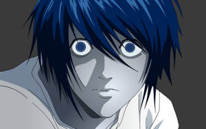 Blue Eyes Death Note Character L Wallpaper