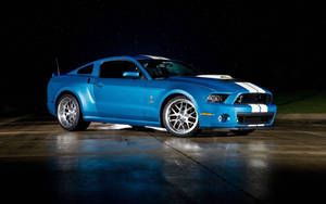 Blue Ford Shelby Wallpaper
