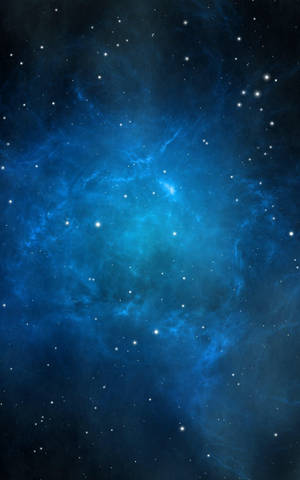 Blue Galaxy Cell Phone Picture Wallpaper