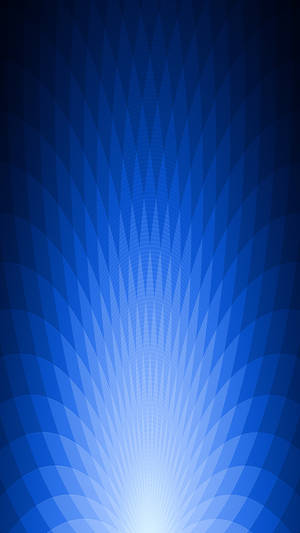Blue Geometric Abstract Full Hd Phone Wallpaper