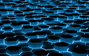 Blue Girly Abstract Wallpaper Wallpaper