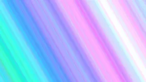 Blue Girly Colorful Aesthetic Wallpaper