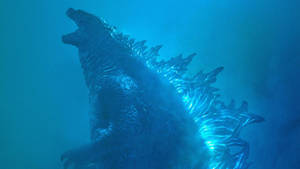 Blue Godzilla King Of The Monsters Wallpaper