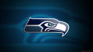 Blue Graphic Seattle Seahawks Logo Wallpaper