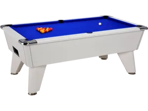 Blue Gray Pool Table Wallpaper