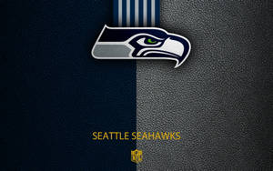 Blue Gray Seattle Seahawks Logo Wallpaper