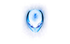 logo alienware bleu