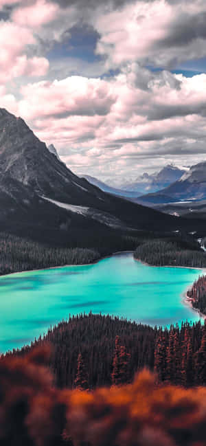 Blue Lake Nature 4k Iphone Wallpaper