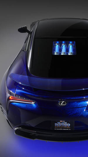 Blue Lexus Lights Iphone Wallpaper