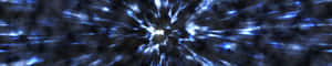 Blue Light Bursts In A Dark Background Wallpaper