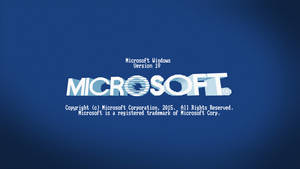 Blue Microsoft Windows 10 Hd Wallpaper