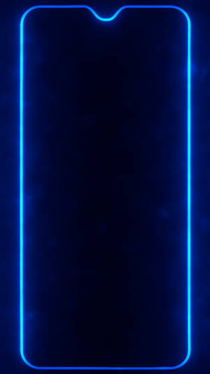 Blue Neon Aesthetic Iphone Wallpaper