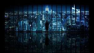 Blue Night City 4k Pc Wallpaper