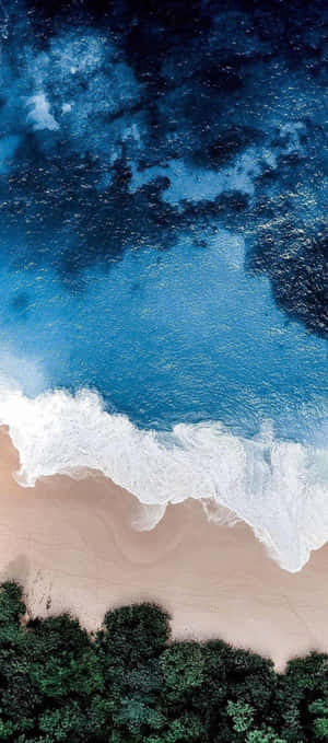 Blue Ocean Waves Nature 4k Iphone Wallpaper