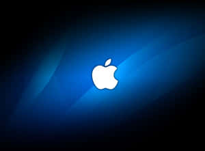 Blue Oval Light Cool Mac Logo Wallpaper