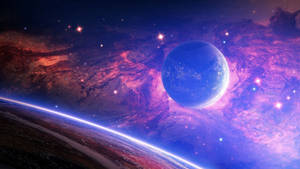 Blue Planet 1920x1080 Hd Space Wallpaper