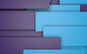 Blue-purple Collision Android Material Design Wallpaper
