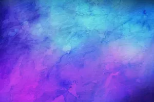 Blue Purple Gradient Watercolor Art Wallpaper