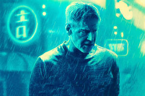 Blue Rick Deckard Blade Runner 2049 4k Wallpaper