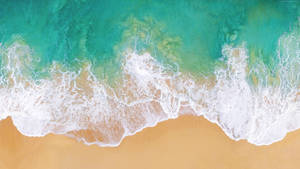 Blue Sea Wave Macbook Pro 4k Wallpaper