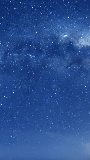 Blue Starry Sky Ios 6 Wallpaper