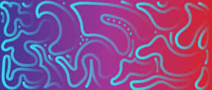 Blue Swirl Art 2560x1080 Wallpaper