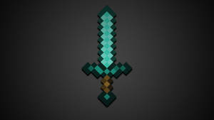 Blue Sword Cool Minecraft Wallpaper