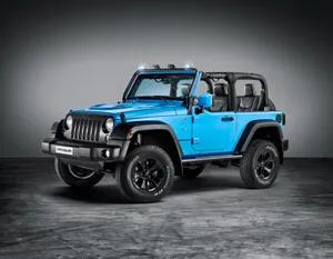 Blue Thar 4k Model Wallpaper