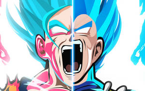 Blue Vegeto Goku Super Saiyan Wallpaper