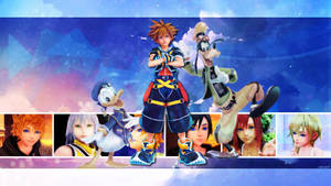 Blue Widescreen Kingdom Hearts 3 Wallpaper