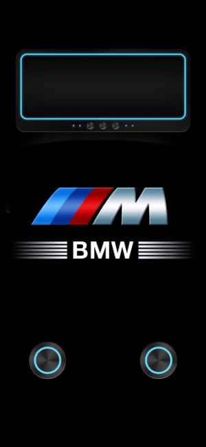 Bmw Logo In White And Blue Wallpaper