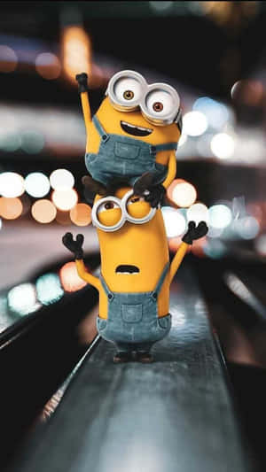 Bob And Kevin Despicable Me Minion Iphone Wallpaper