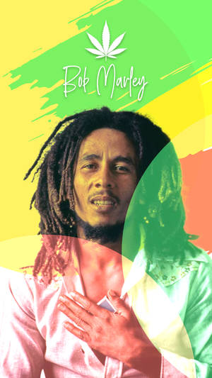 Bob Marley Hand On Chest Wallpaper