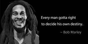 Bob Marley Quotes About Destiny Wallpaper